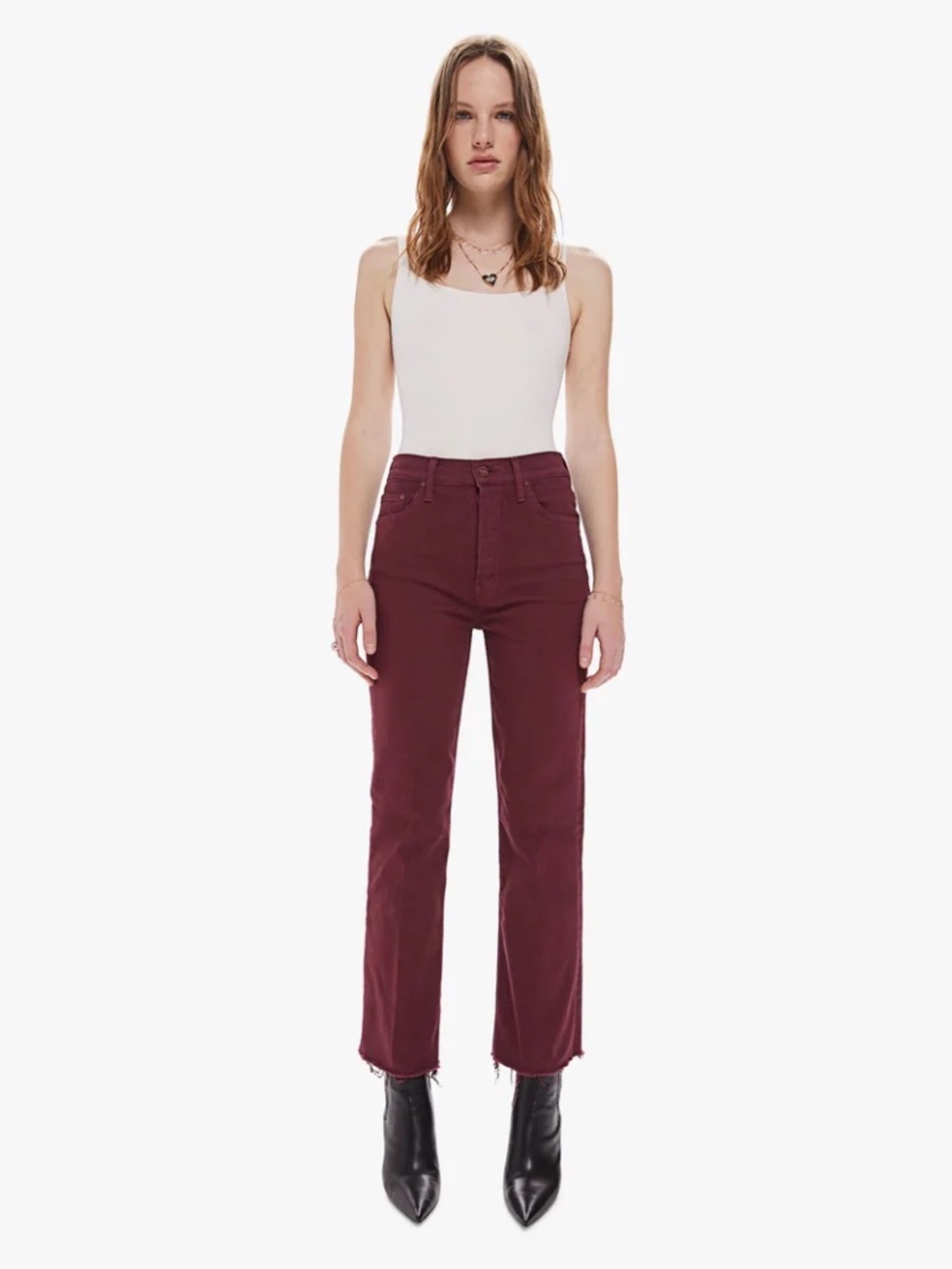 MOTHER The Tripper‎ Ankle Fray Jean